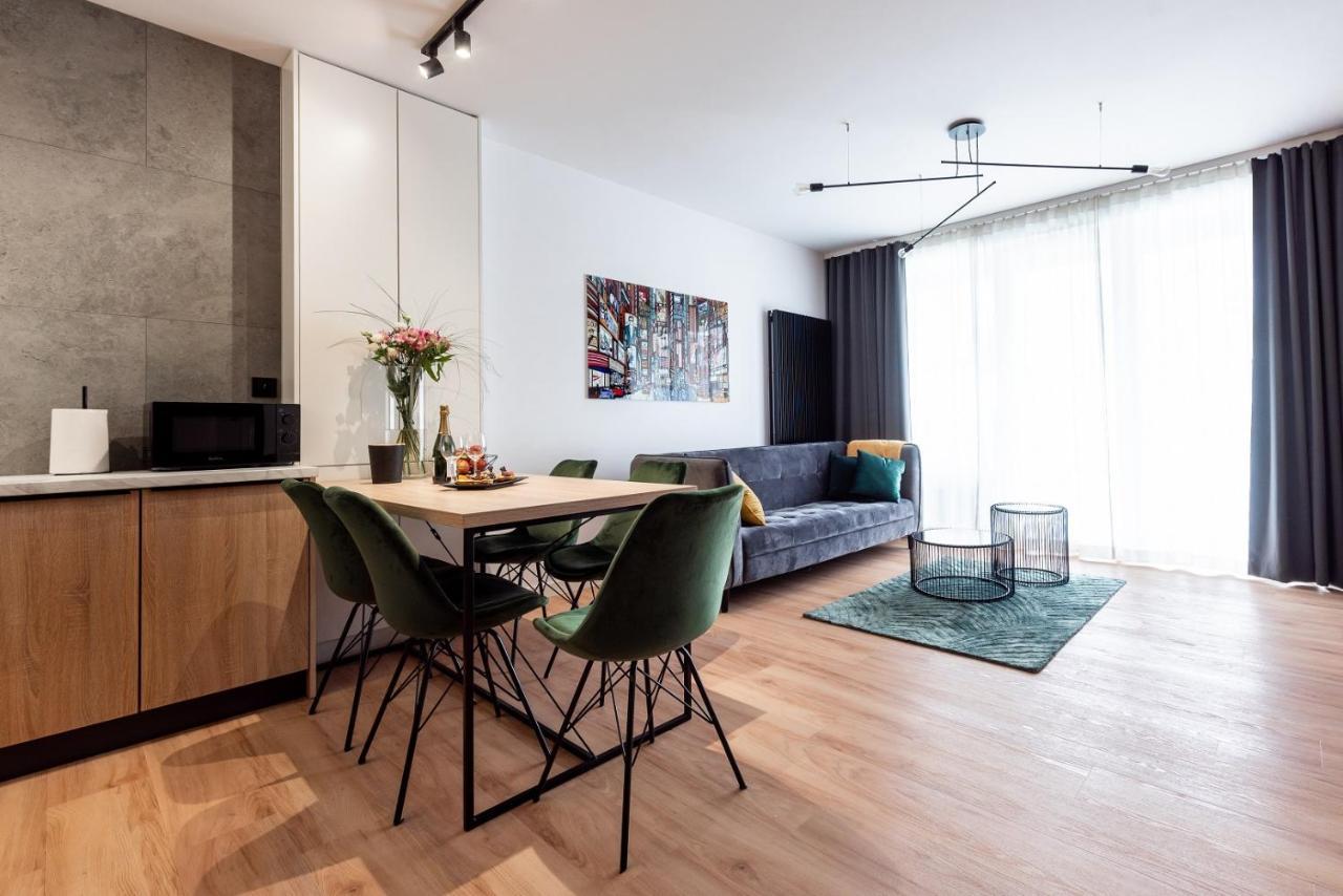 Apartament Nowe Centrum Lodzi - Perla Srodmiescia Buitenkant foto