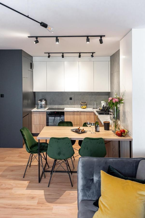 Apartament Nowe Centrum Lodzi - Perla Srodmiescia Buitenkant foto